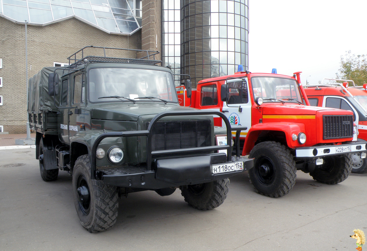 Нижегородская область, № Н 118 ОС 152 — ГАЗ-33081 «Садко»; Нижегородская область — Выставка "Безопасность. Охрана. Спасение — 2016"