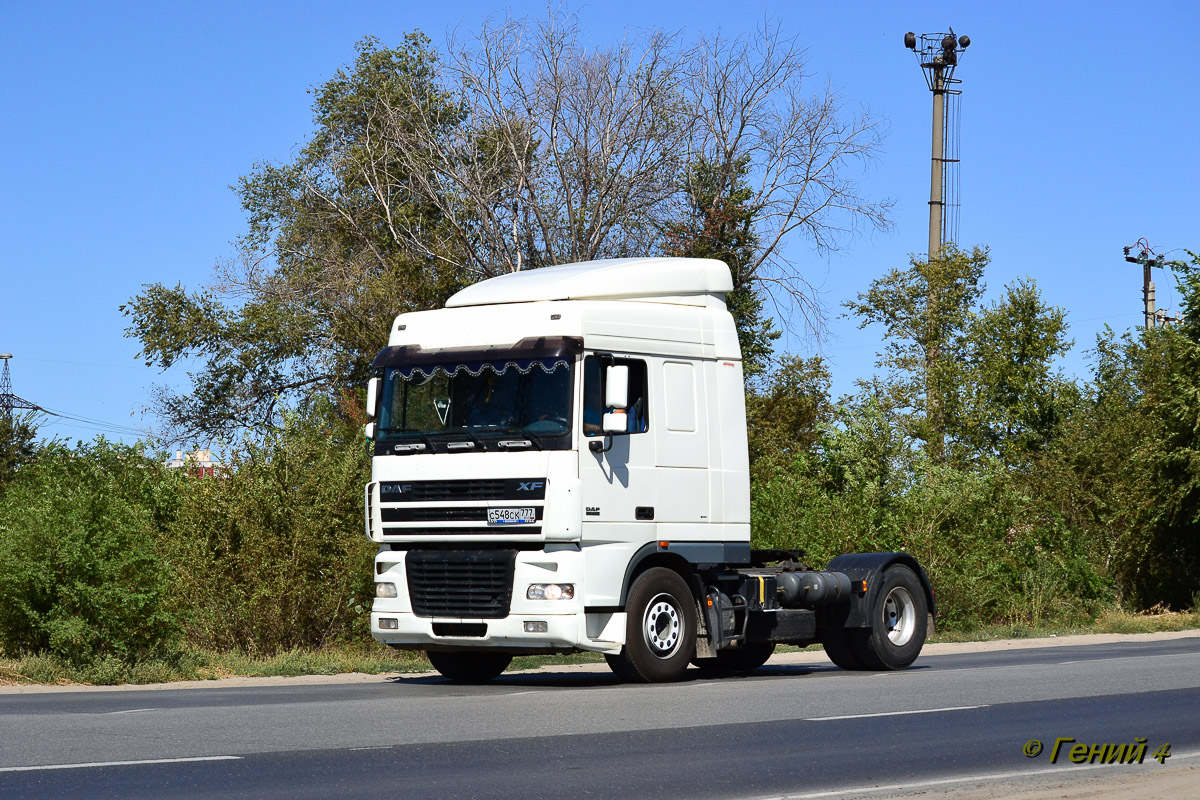 Москва, № С 548 СК 777 — DAF XF95 FT