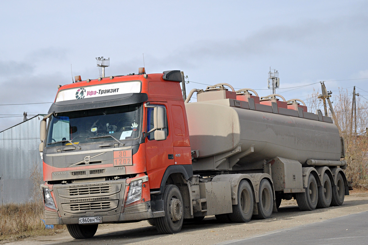 Башкортостан, № С 860 ВН 102 — Volvo ('2013) FM.420