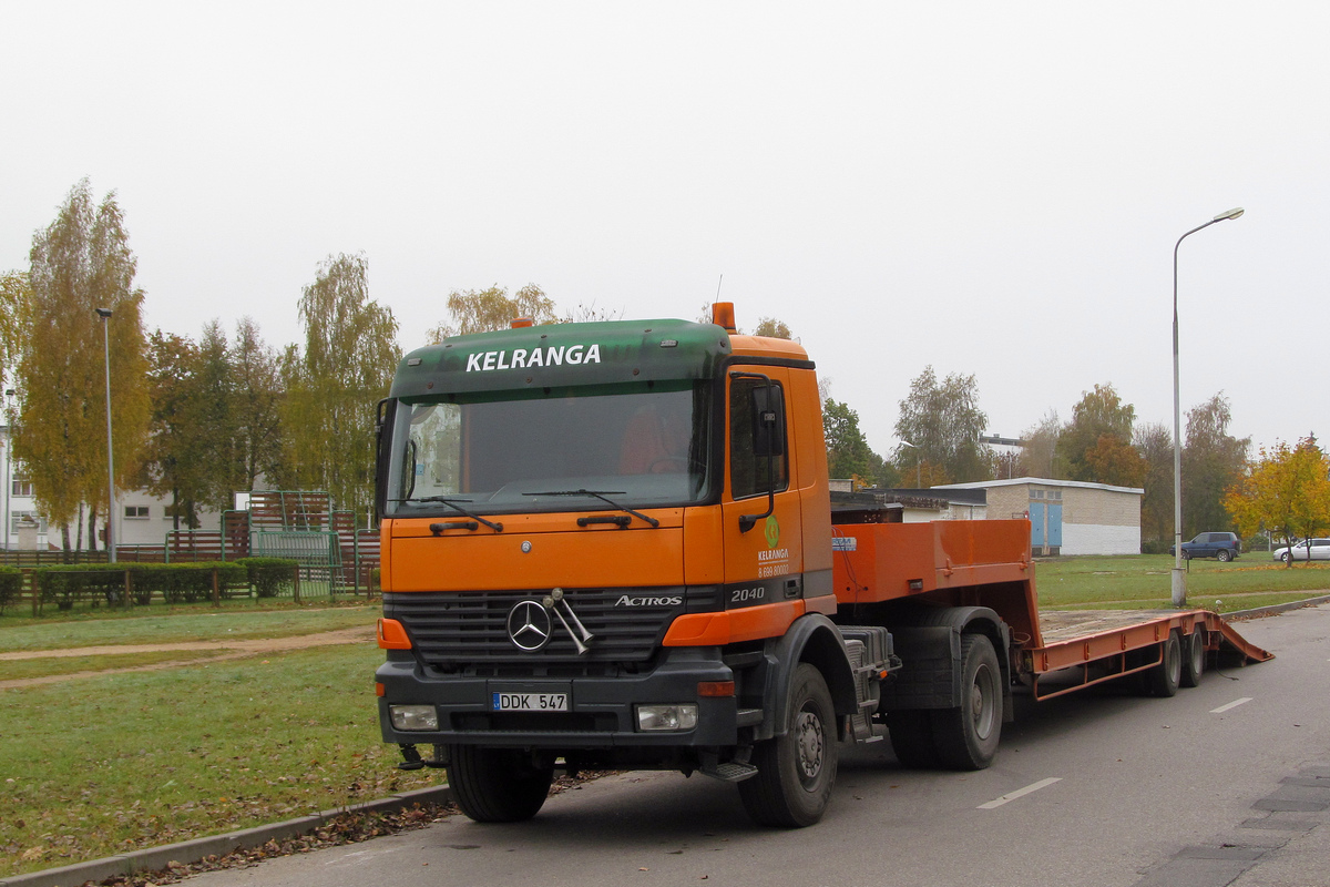 Литва, № DDK 547 — Mercedes-Benz Actros ('1997)