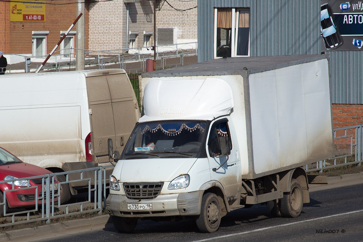 Удмуртия, № О 730 РО 18 — ГАЗ-33104 "Валдай"