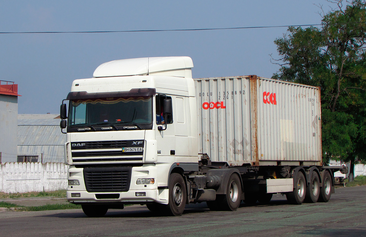 Одесская область, № ВН 0676 ЕА — DAF XF95 FT