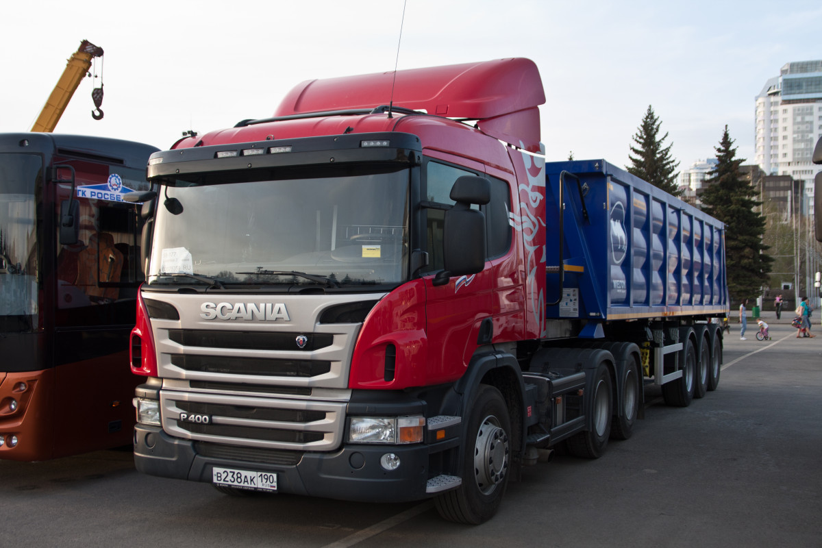 Московская область, № В 238 АК 190 — Scania ('2011) P400