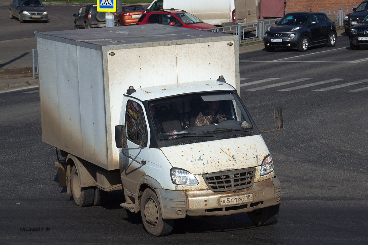 Удмуртия, № А 541 РО 18 — ГАЗ-33104 "Валдай"