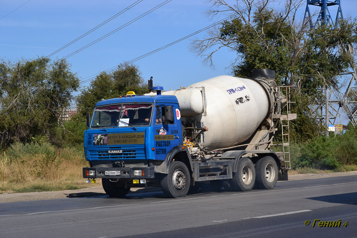 Волгоградская область, № В 224 МК 134 — КамАЗ-53229-15 [53229R]