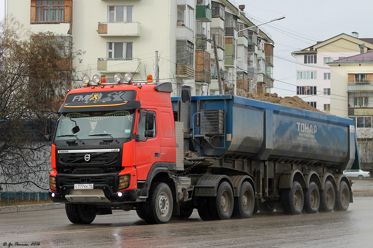 Саха (Якутия), № С 777 КК 14 — Volvo ('2010) FMX.480 [X9P]