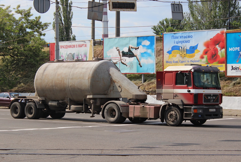 Одесская область, № ВН 3570 ВО — MAN F2000 18.343