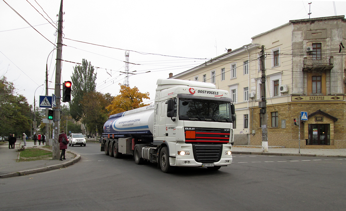 Николаевская область, № ВЕ 5105 АІ — DAF XF105 FT