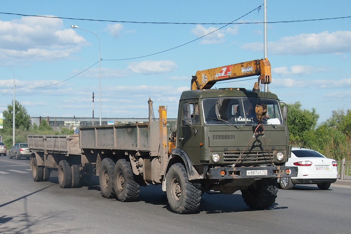 Тюменская область, № К 887 ОТ 72 — КамАЗ-43101