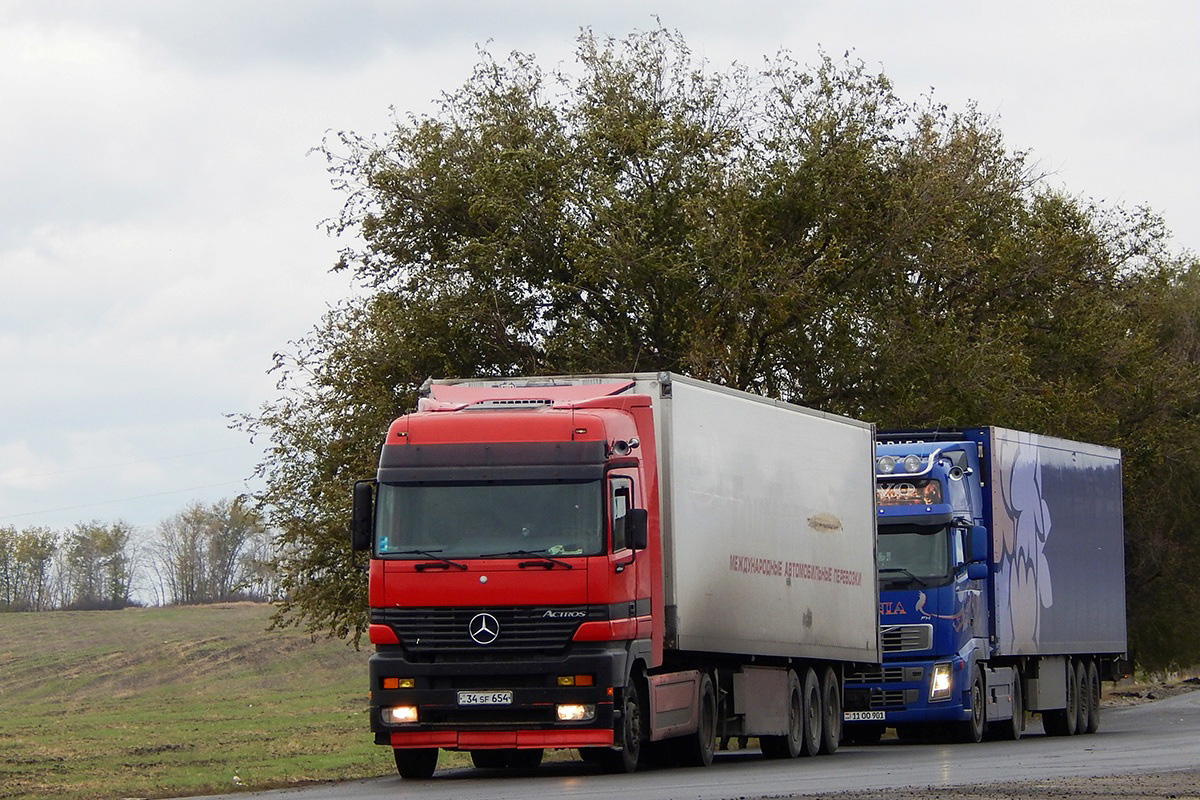 Армения, № 34 SF 654 — Mercedes-Benz Actros ('1997)