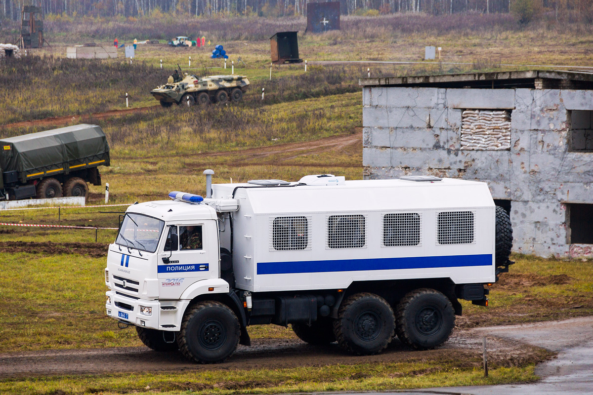 Москва, № А 0643 77 — КамАЗ-5350-42; Выставки и показательные выступления "Интерполитех" (Московская область)