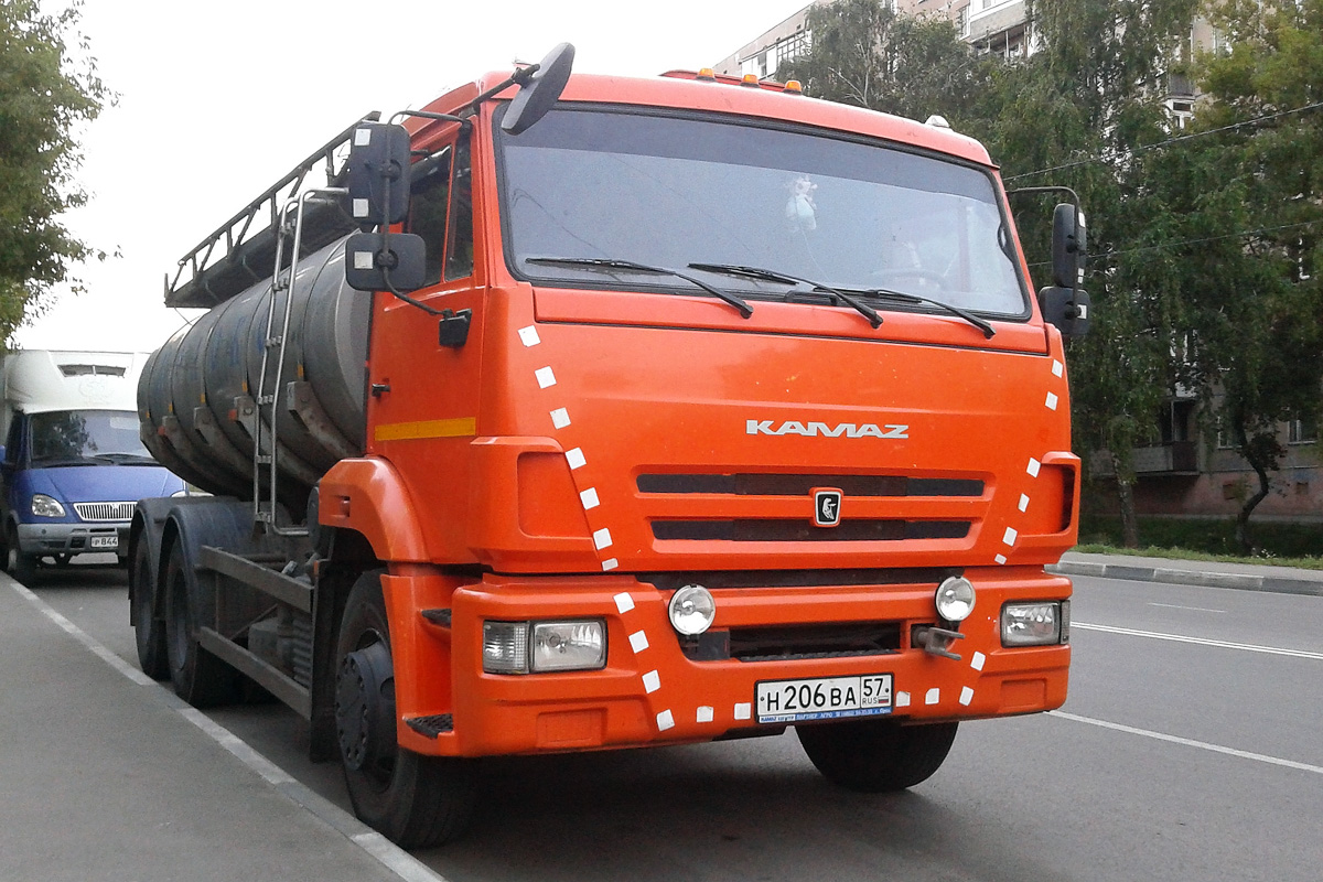 Орловская область, № Н 206 ВА 57 — КамАЗ-65115-A4