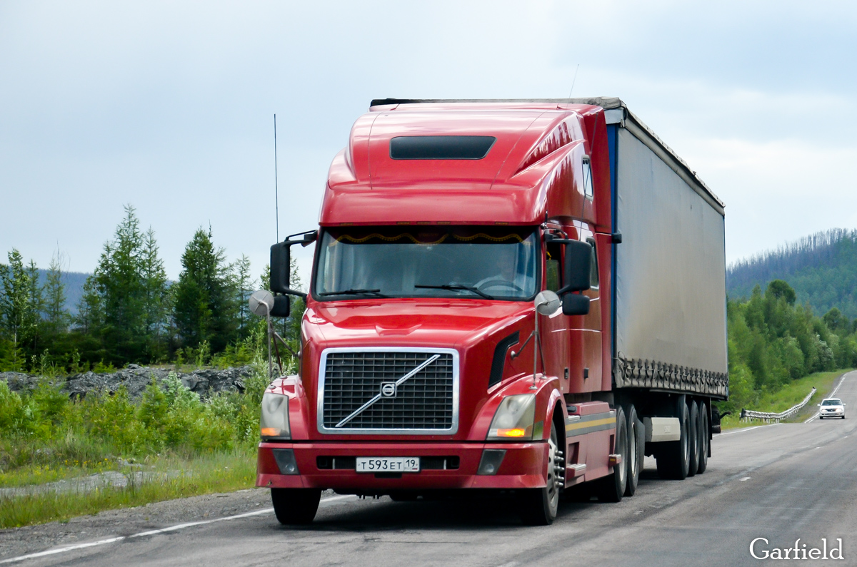 Хакасия, № Т 593 ЕТ 19 — Volvo VNL780