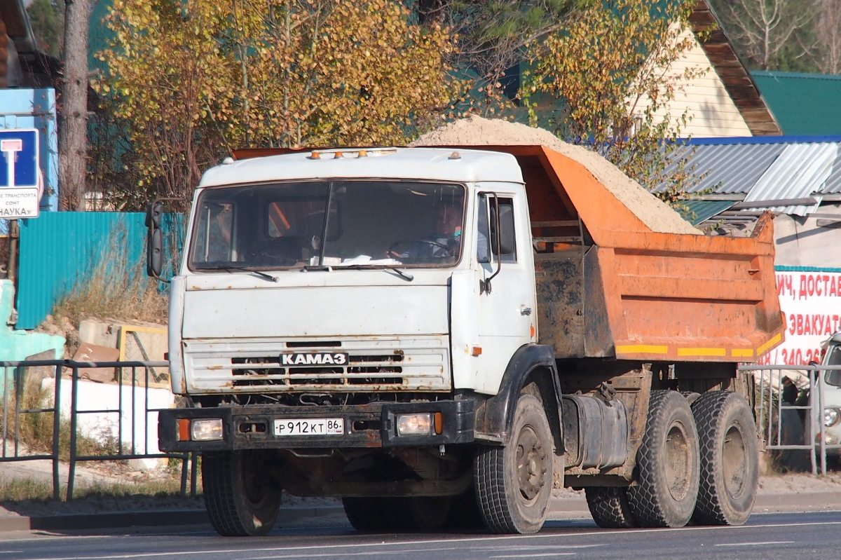 Ханты-Мансийский автоном.округ, № Р 912 КТ 86 — КамАЗ-55111-02 [55111C]