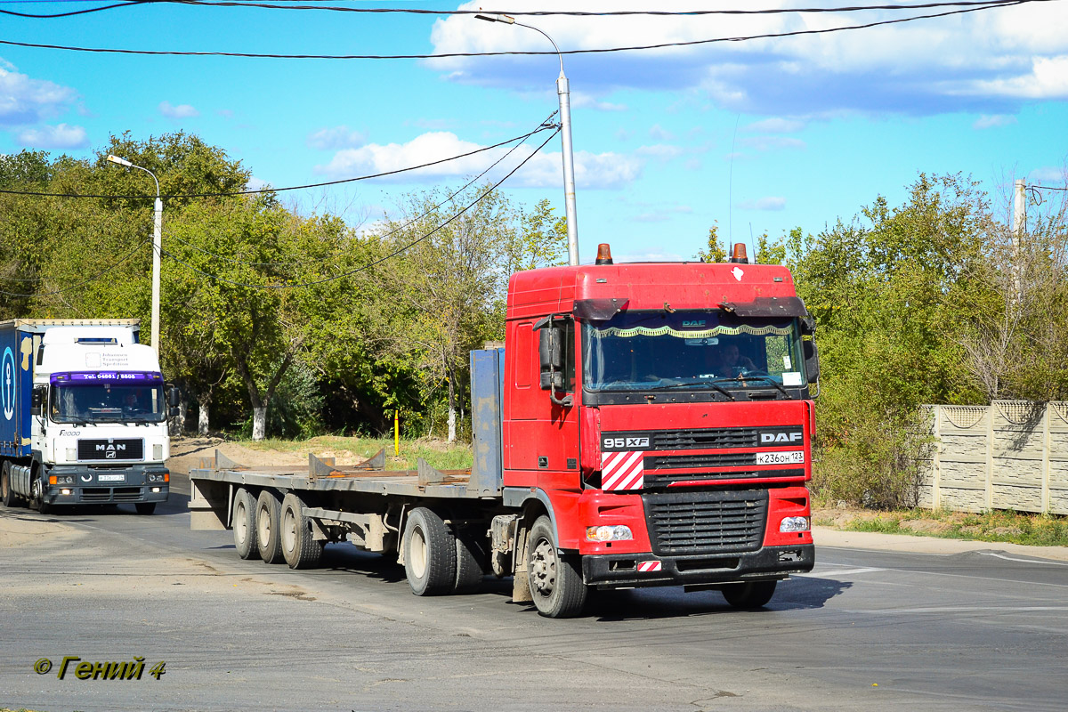 Краснодарский край, № К 236 ОН 123 — DAF 95XF FT