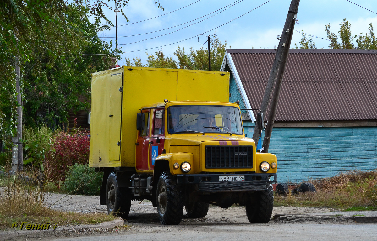 Волгоградская область, № А 891 МЕ 34 — ГАЗ-3308 «Садко»