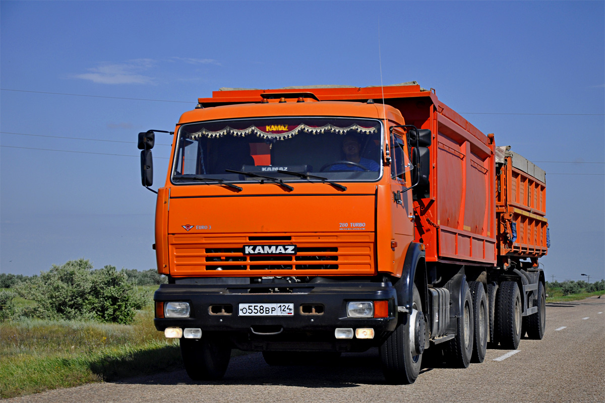 Красноярский край, № О 558 ВР 124 — КамАЗ-65115-62