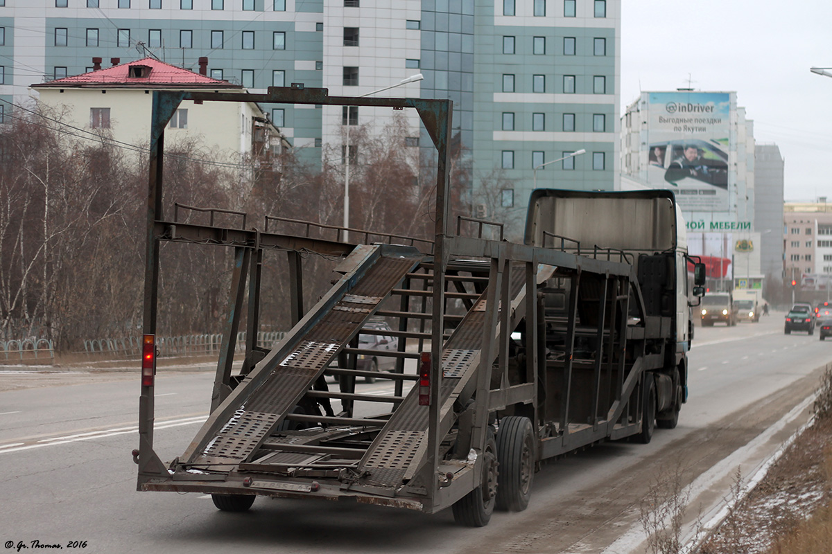 Ульяновская область, № Е 055 РО 73 — DAF XF95 FT