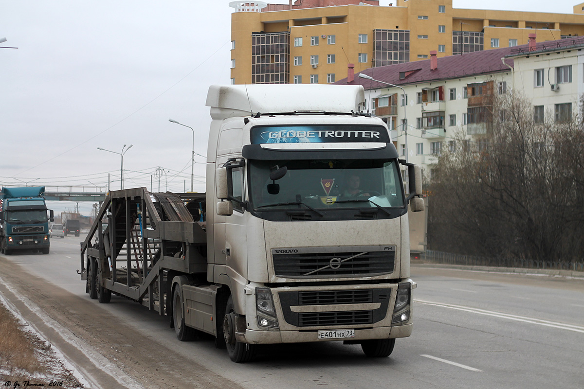 Ульяновская область, № Е 401 НХ 73 — Volvo ('2008) FH.460