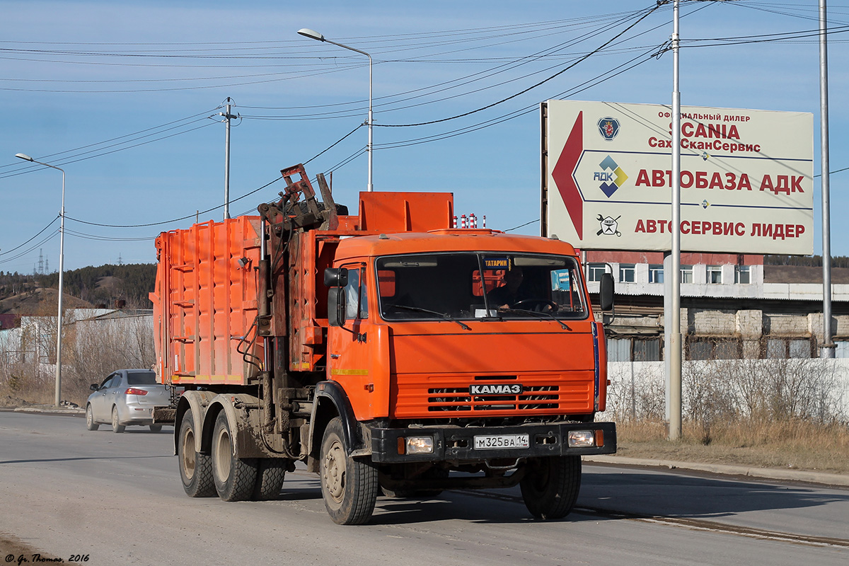 Саха (Якутия), № М 325 ВА 14 — КамАЗ-53215 [532150]