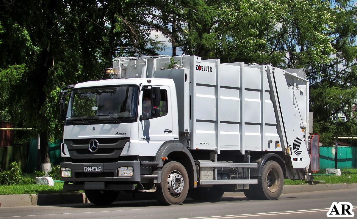 Тамбовская область, № Р 263 АН 136 — Mercedes-Benz Axor (общ.м)