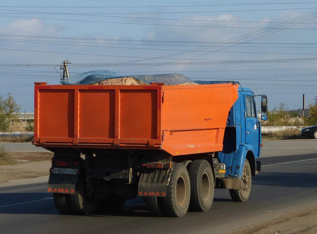 Волгоградская область, № У 822 ТТ 34 — КамАЗ-5511