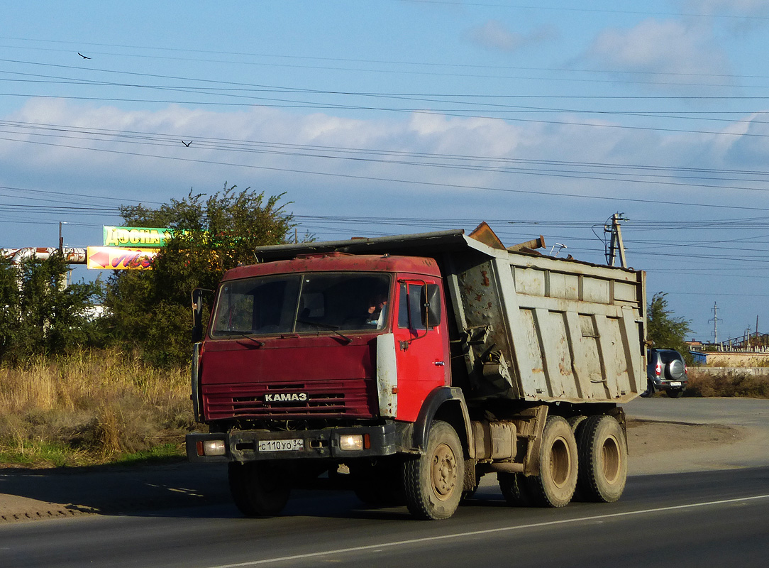 Волгоградская область, № С 110 УО 34 — КамАЗ-65115-02 [65115C]