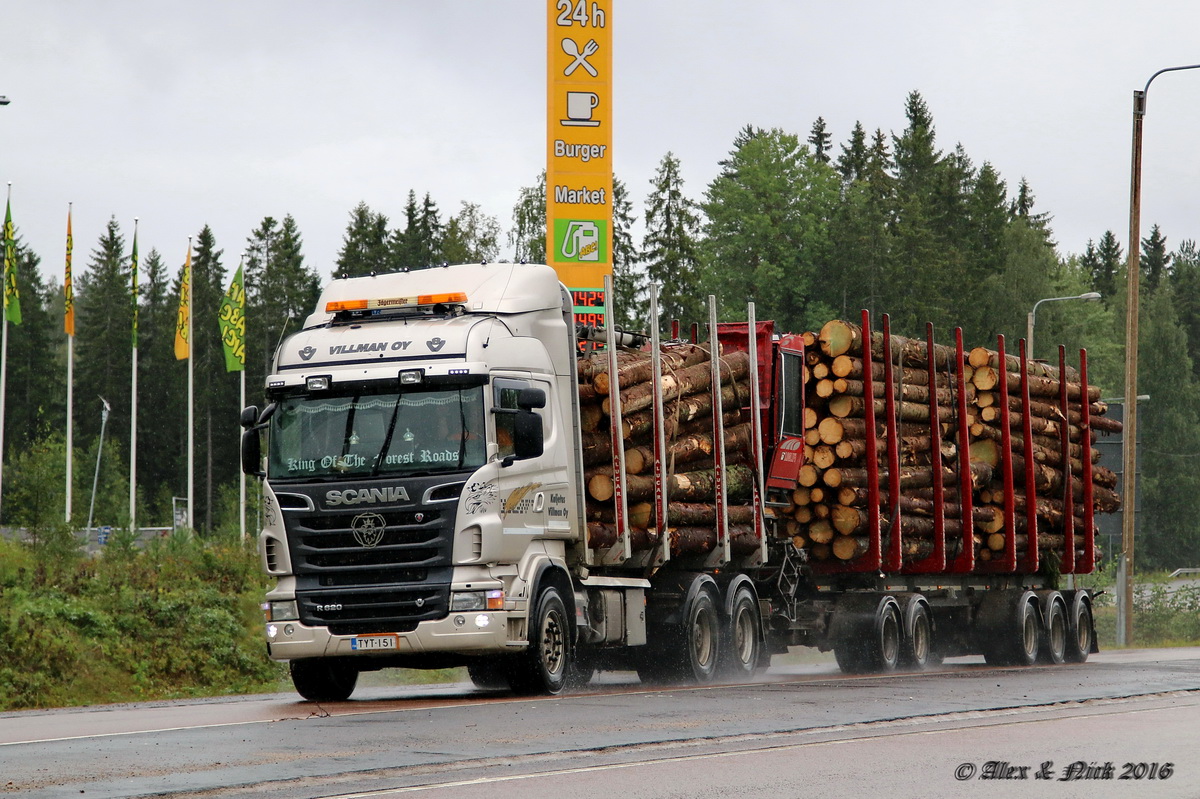 Финляндия, № TYT-151 — Scania ('2009) R620