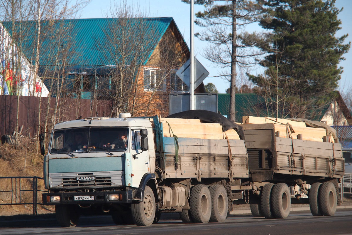 Свердловская область, № Х 892 НМ 96 — КамАЗ-53215 [532150]