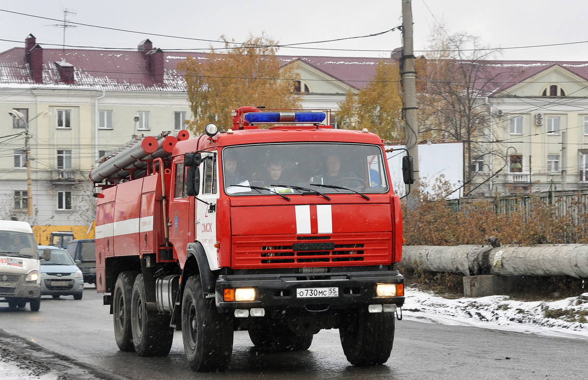 Омская область, № О 730 МС 55 — КамАЗ-43118-15 [43118R]