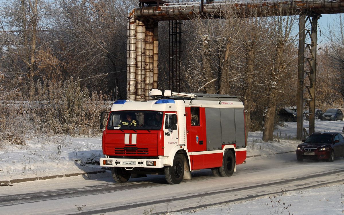 Красноярский край, № Т 962 АХ 124 — КамАЗ-43253-A3