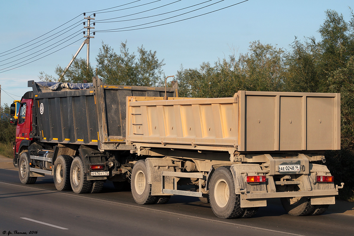 Саха (Якутия), № Е 476 КТ 14 — Volvo ('2010) FMX.400 [X9P]