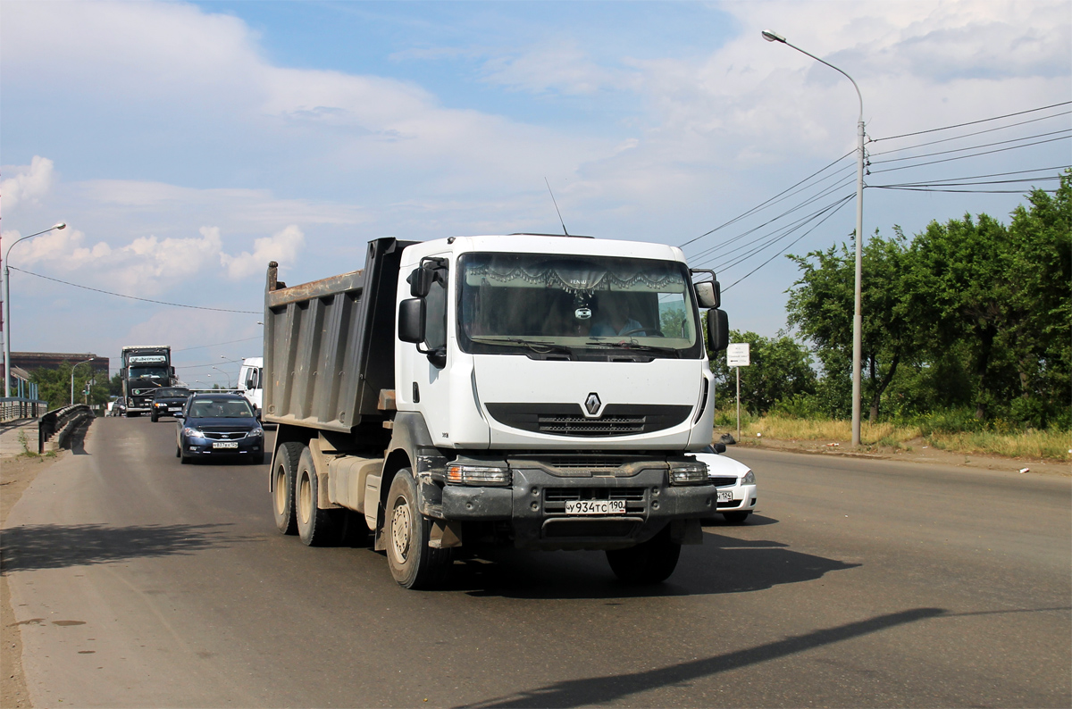 Красноярский край, № У 934 ТС 190 — Renault Kerax