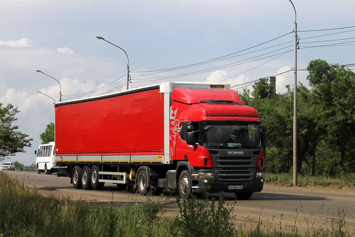 Красноярский край, № Т 218 ЕЕ 124 — Scania ('2011) P340