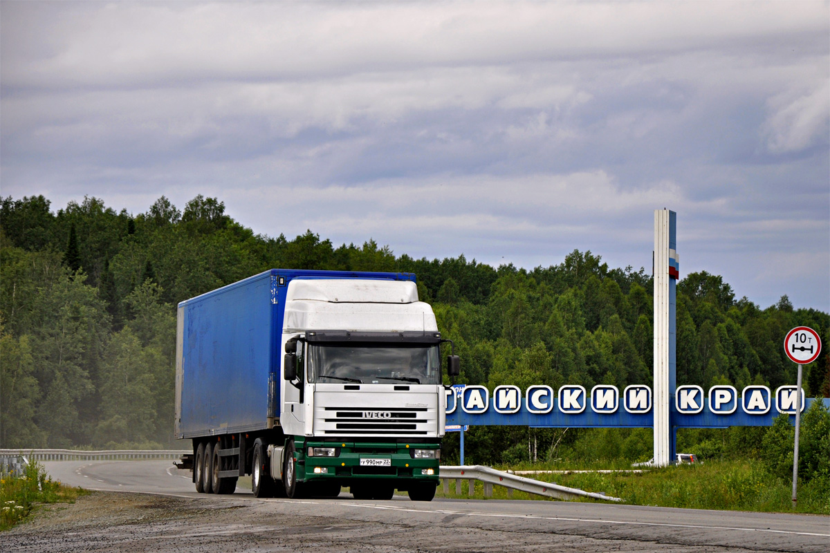 Алтайский край, № У 990 МР 22 — IVECO EuroStar