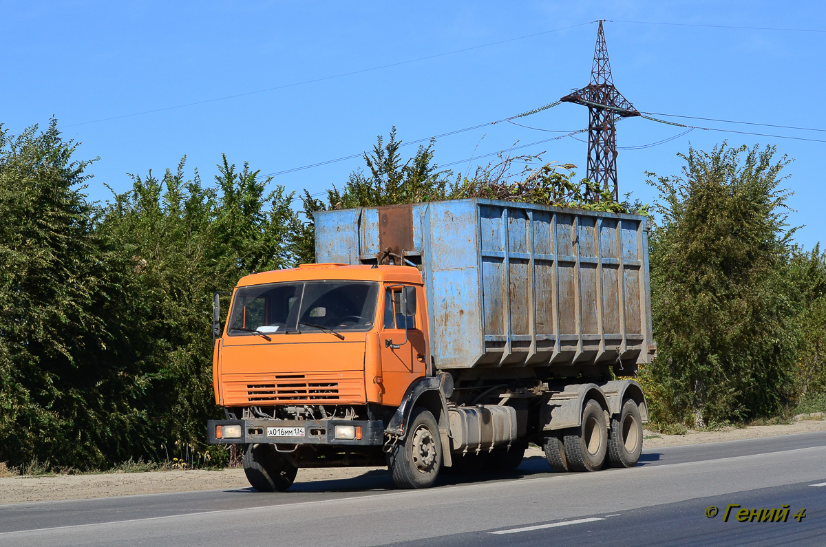 Волгоградская область, № А 016 ММ 134 — КамАЗ-65117 [651170]