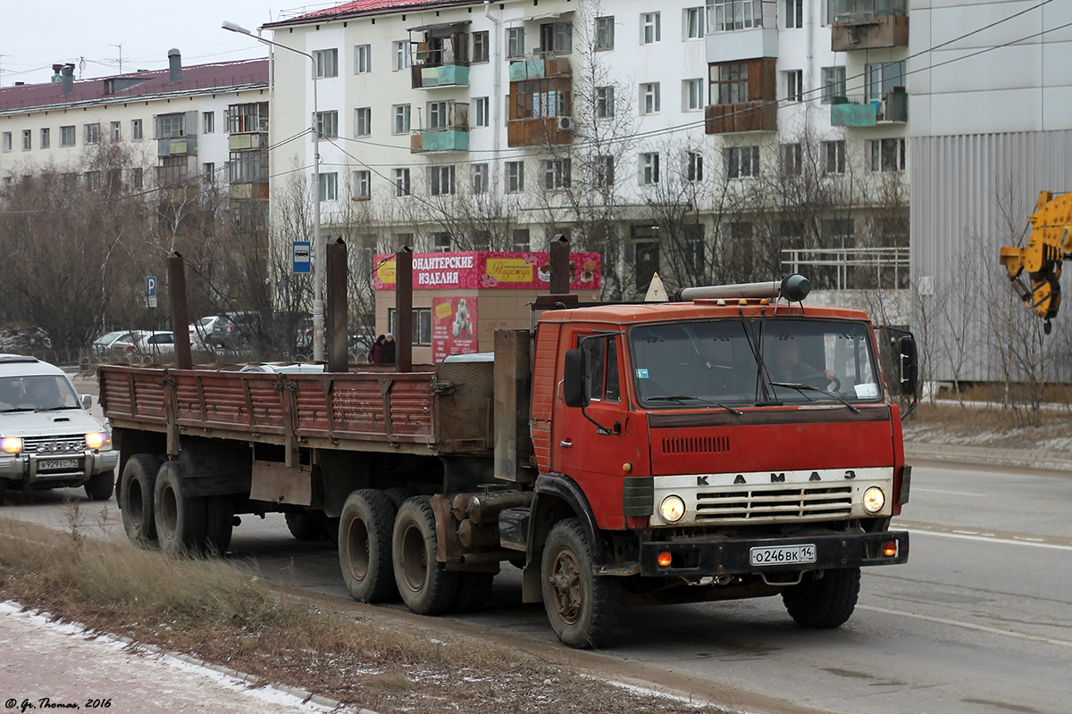 Саха (Якутия), № О 246 ВК 14 — КамАЗ-5410