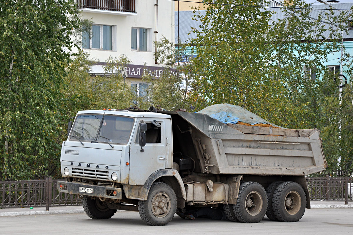 Саха (Якутия), № О 698 ЕТ 14 — КамАЗ-55111 [551110]