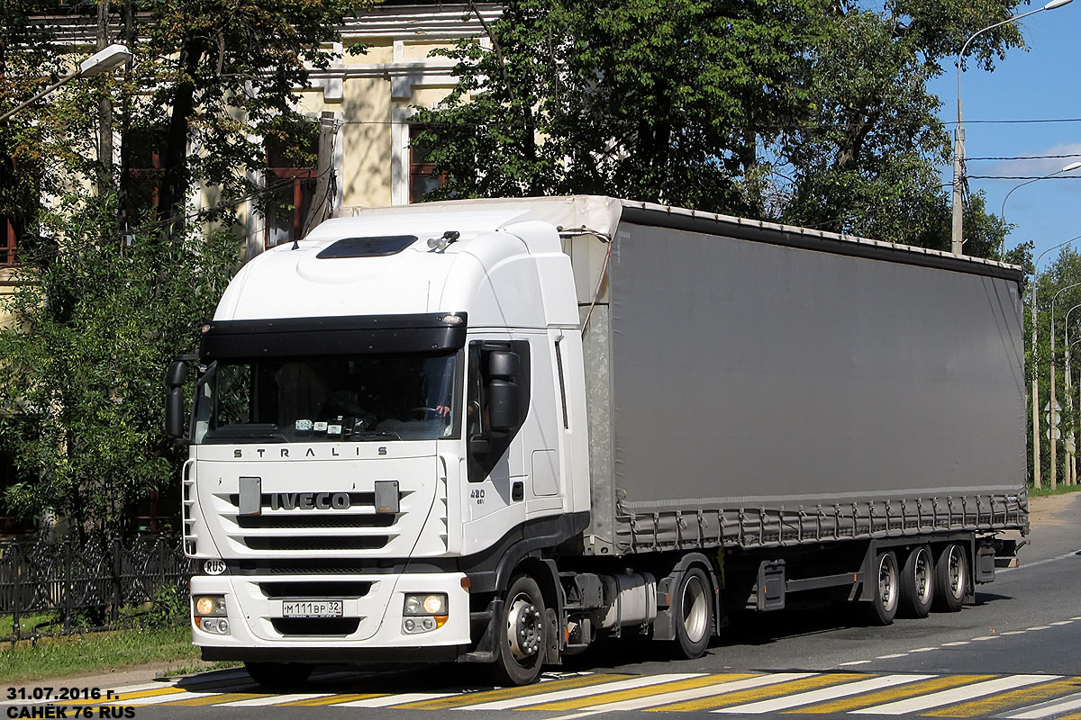 Брянская область, № М 111 ВР 32 — IVECO Stralis ('2007) 420