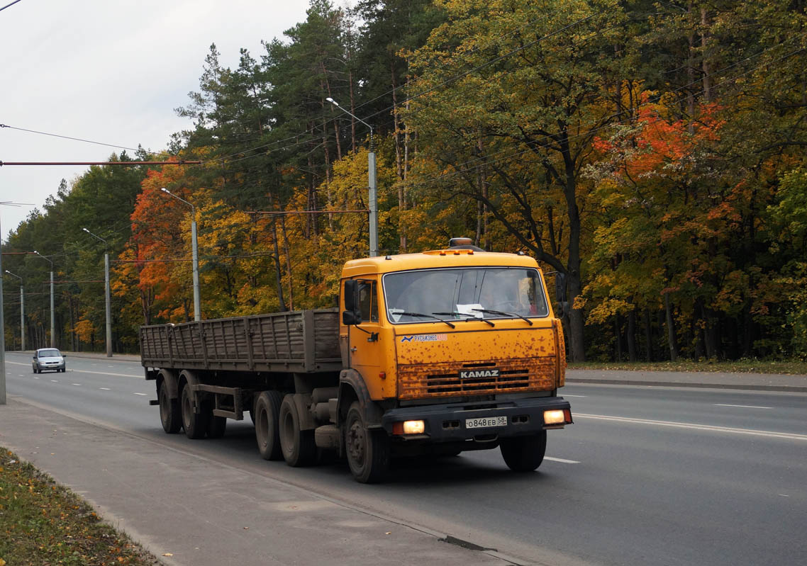 Пензенская область, № О 848 ЕВ 58 — КамАЗ-54115-15 [54115R]