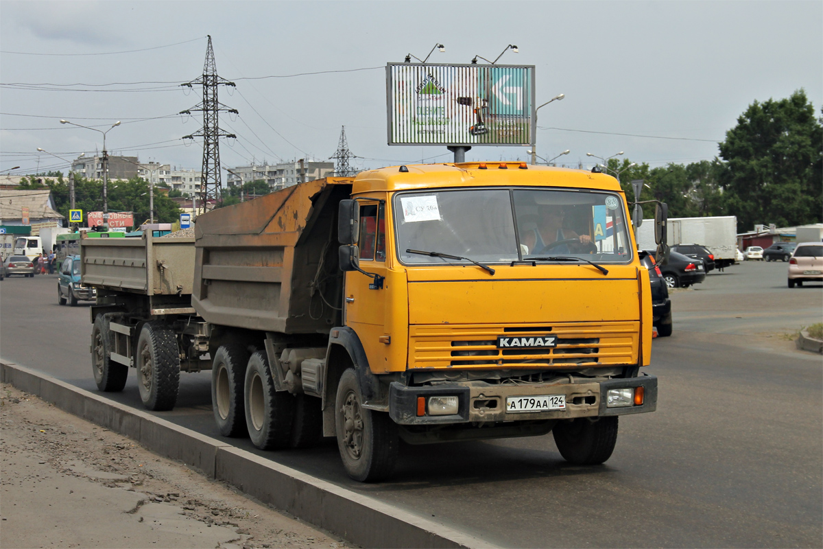 Красноярский край, № А 179 АА 124 — КамАЗ-55111 [551110]