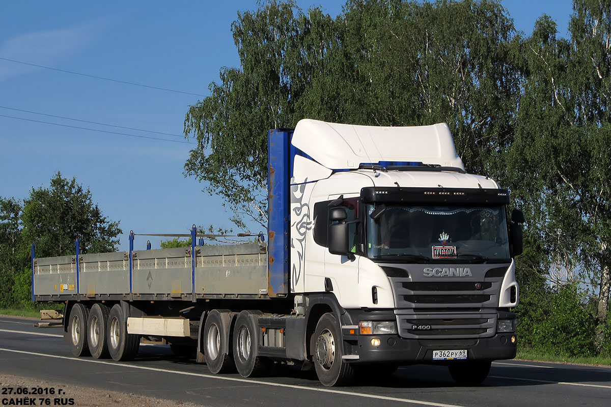 Тверская область, № Р 362 РУ 69 — Scania ('2011) P400