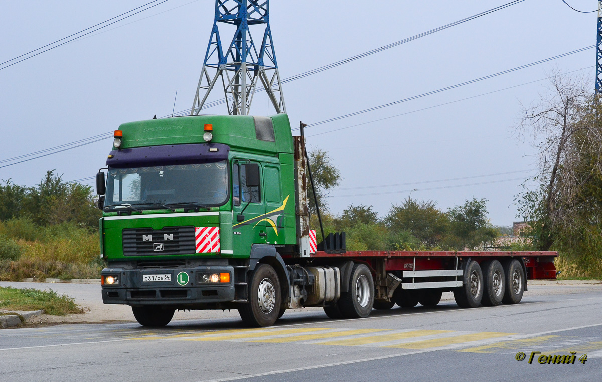 Волгоградская область, № С 317 ХА 34 — MAN F2000 19.464