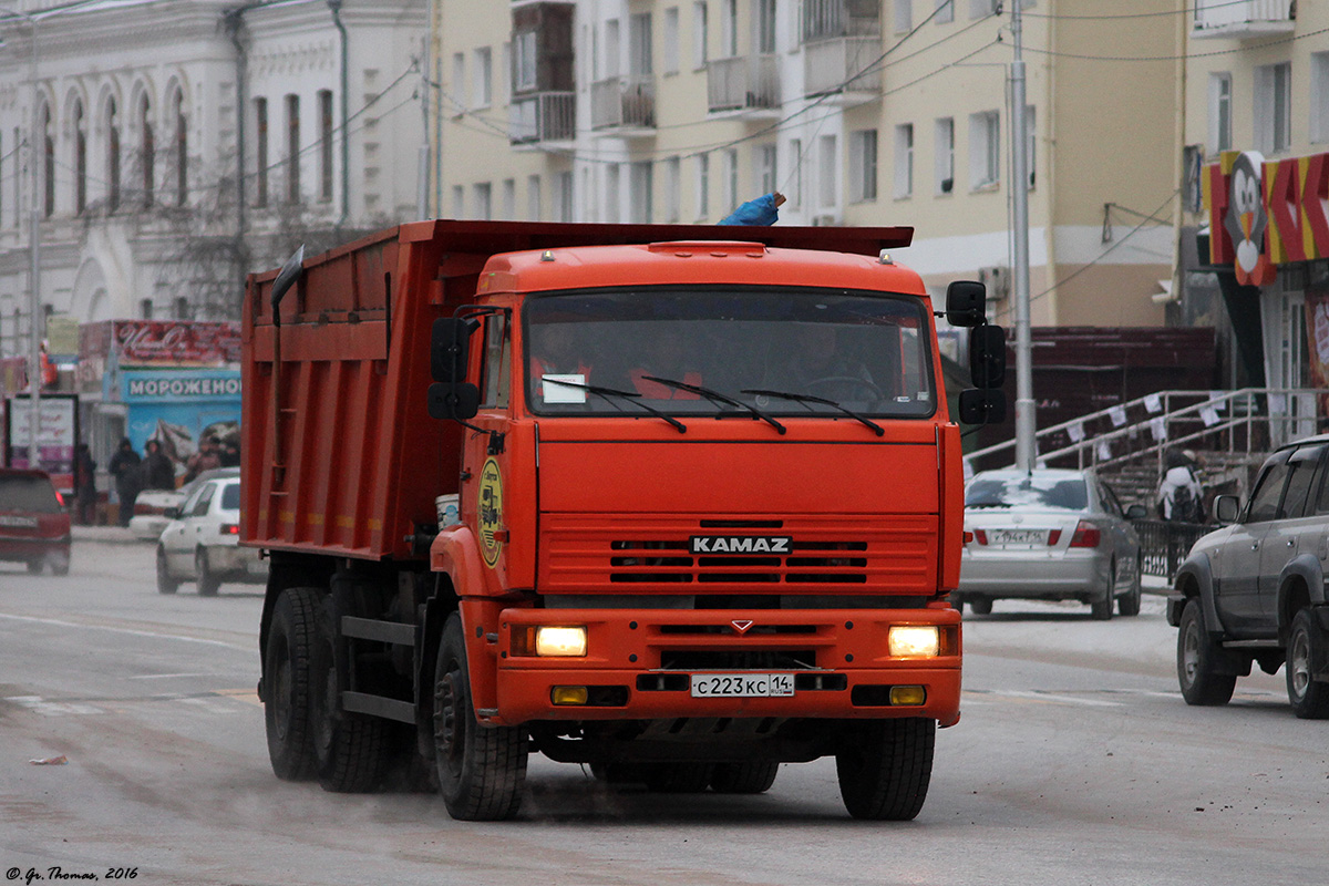 Саха (Якутия), № С 223 КС 14 — КамАЗ-6520-06 [65200F]