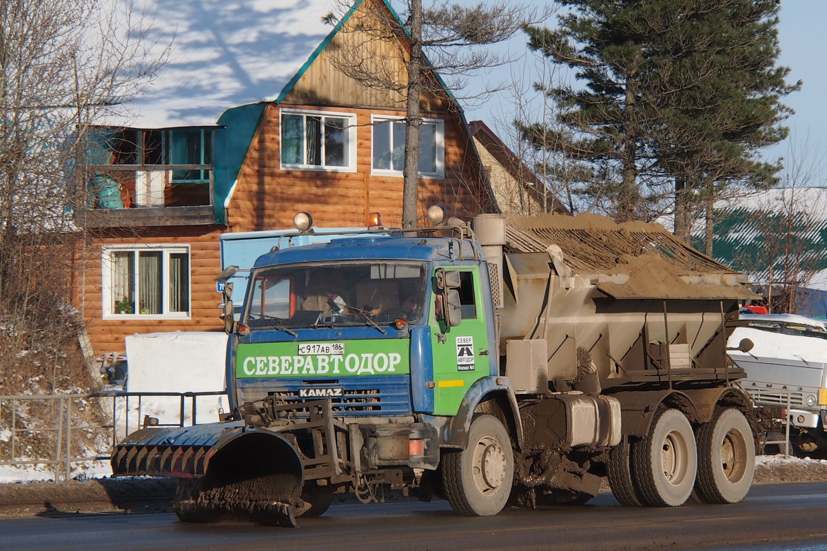 Ханты-Мансийский автоном.округ, № С 917 АВ 186 — КамАЗ-65115-62