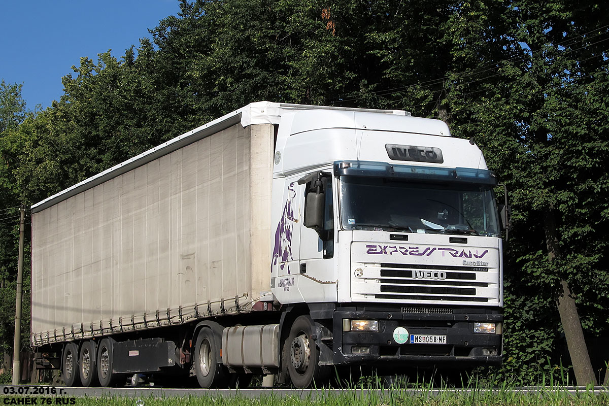 Сербия, № NS 058 MF — IVECO EuroStar