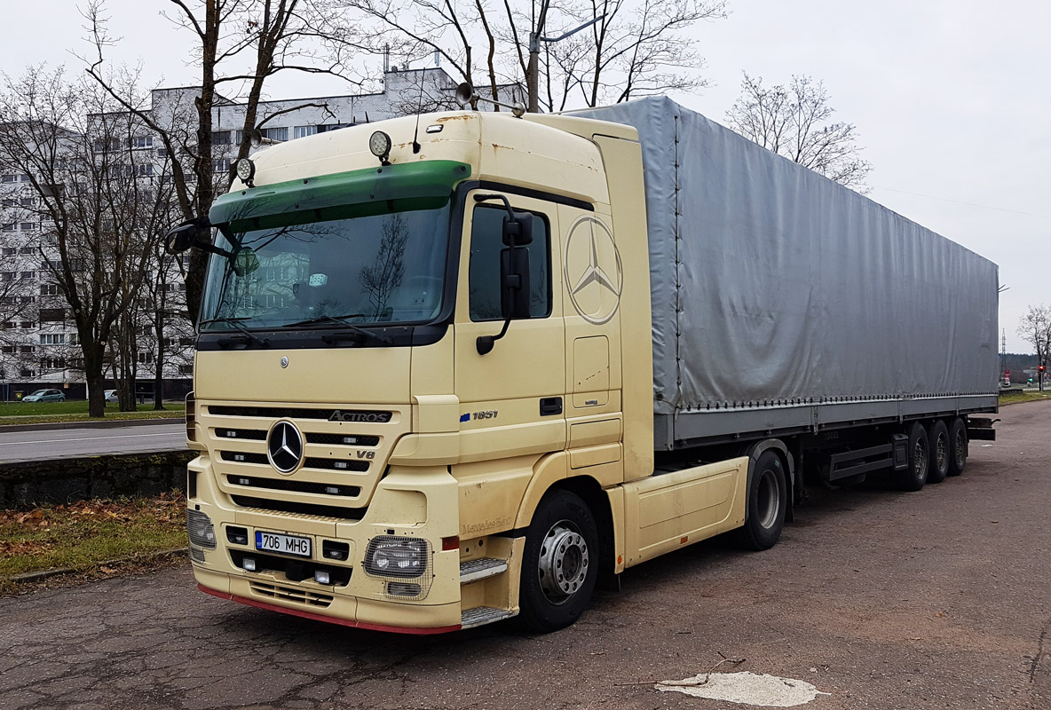 Эстония, № 706 MHG — Mercedes-Benz Actros ('2003) 1850