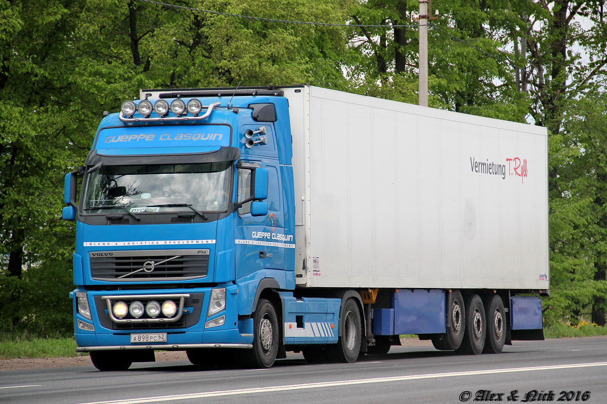 Рязанская область, № А 898 РС 62 — Volvo ('2008) FH.460