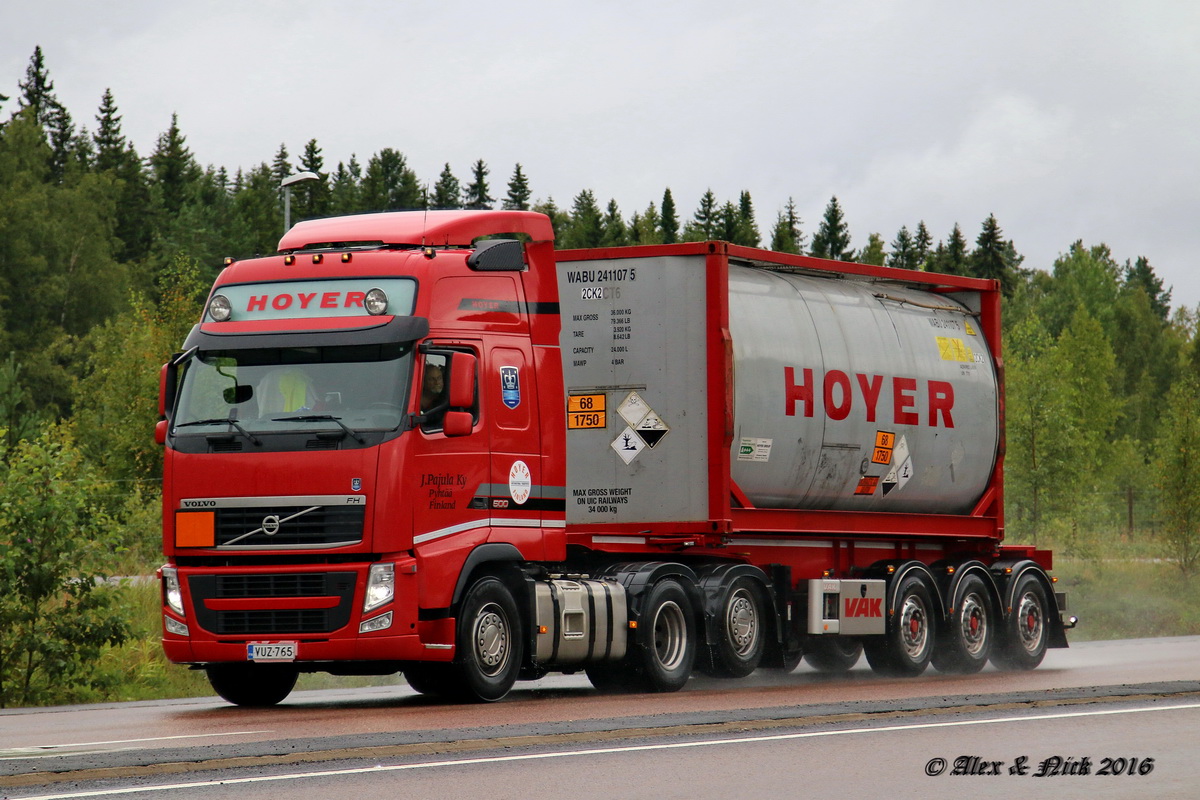 Финляндия, № VUZ-765 — Volvo ('2008) FH.500