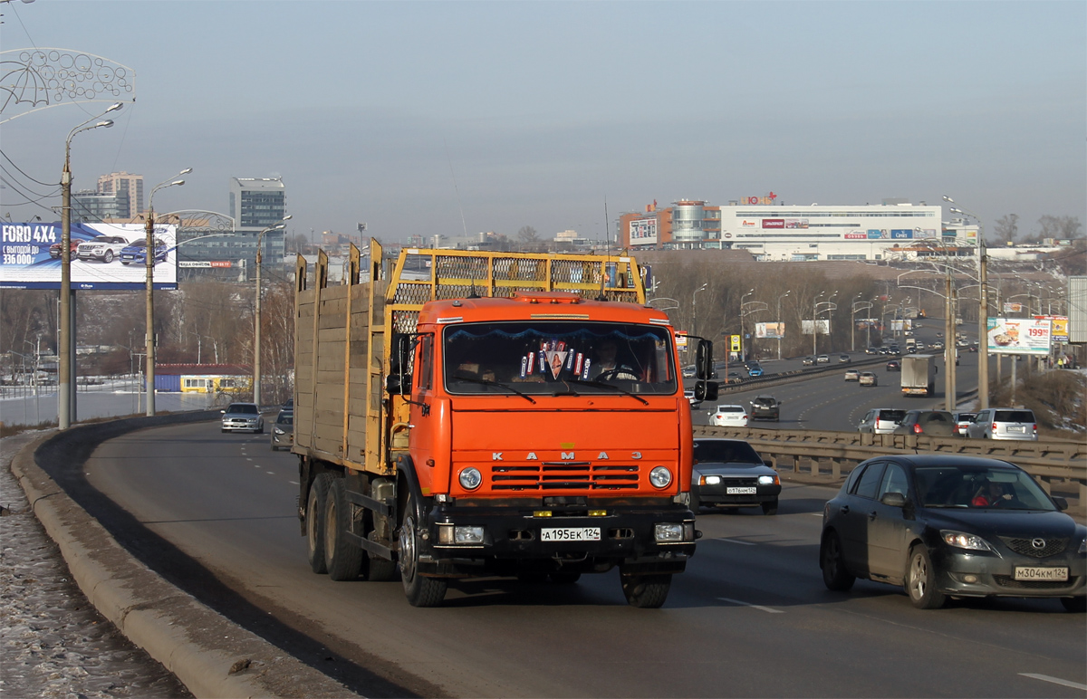 Красноярский край, № А 195 ЕК 124 — КамАЗ-65115-62